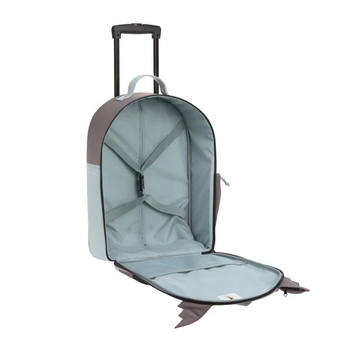 Валіза дитяча Lassig, 32х16х45 см, сірий (1204005326/34444) - Pampik - 3