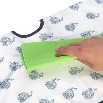 Нагрудник Lassig Кит з довгими рукавами (1311009452/35841) - Pampik - 2