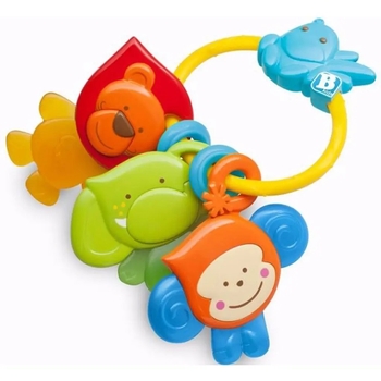 Прорезыватель-погремушка Infantino Сафари (304893I) - Pampik