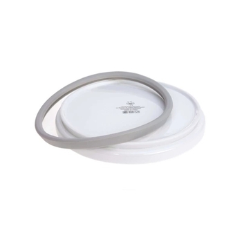 Набор детской посуды Lassig Кот, фарфор, с антискользящими элементами, 3 предмета, белый (1210037108/35851) - Pampik - 5