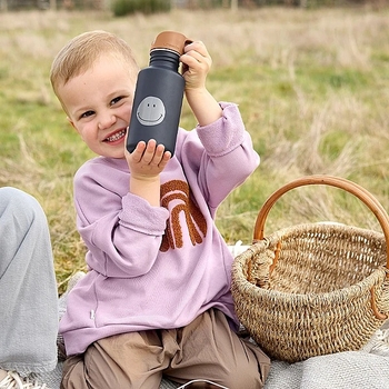 Бутылочка для напитков Lassig, 500 мл, синий (12100254004/38316) - Pampik - 5