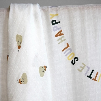 Пеленки муслиновые Lassig, 120х120 см, 2 шт., белый (13120027007/38318) - Pampik - 5