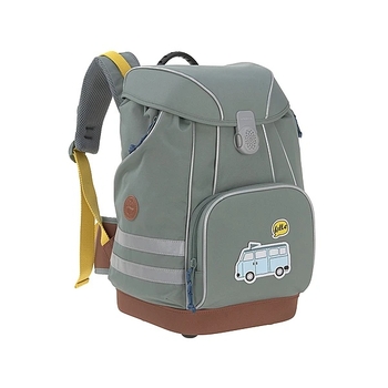 Рюкзак дитячий Lassig з пеналом, холдером, гаманцем та сумкою, сірий (1205001462/34439) - Pampik - 3