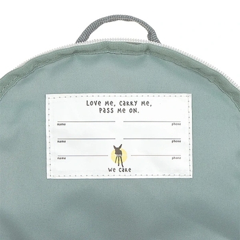 Рюкзак детский Lassig, голубой (1203021295/38305) - Pampik - 4