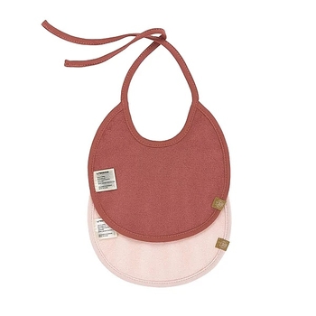 Слинявчики водонепроникні Lassig, бавовна, 2 шт., рожевий (1311016794/35788) - Pampik - 3