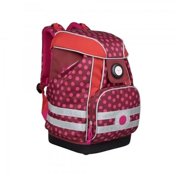 Рюкзак дитячий Lassig з пеналом, холдером, гаманцем та сумкою, червоний (LSCSET1119/17195) - Pampik - 2