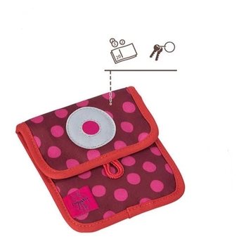 Рюкзак дитячий Lassig з пеналом, холдером, гаманцем та сумкою, червоний (LSCSET1119/17195) - Pampik - 4