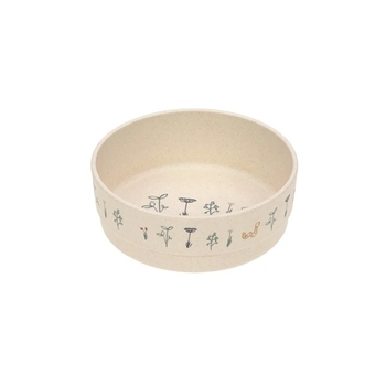 Тарелка глубокая Lassig, целлюлоза, антискользящая, 13.4х4.8 см, бежевый (1310064964/38325) - Pampik