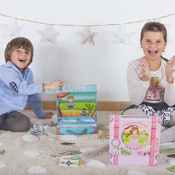 Ігровий набір магнітний Eurekakids, блакитний (68217004/25194) - Pampik - 3