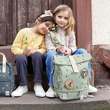 Рюкзак детский Lassig, оливковый (1203037581/38310) - Pampik - 7