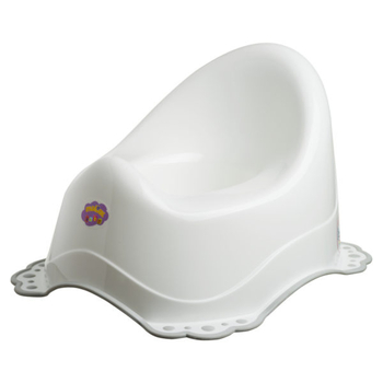 Горщик Maltex Classic 2K, білий з сірим (7200_01) - Pampik