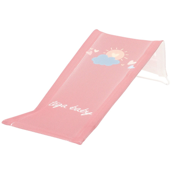 Горка для купания Tega Baby Метео, 3D мембрана, Pink Pearl пудра (ME-026-123) - Pampik