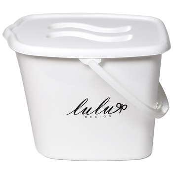 Відерце для підгузків Maltex Lulu, білий (3517_60) - Pampik
