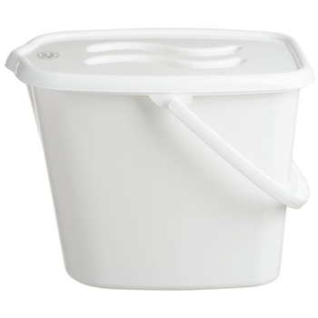 Ведерко для подгузников Maltex Classic, белый (0172_60) - Pampik