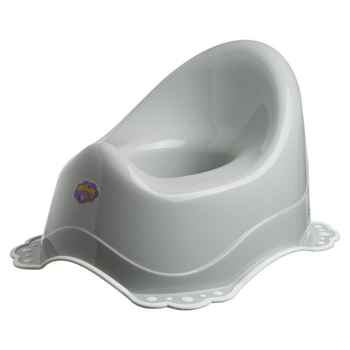 Горшок Maltex Classic 2K, серый с белым (7200_15) - Pampik