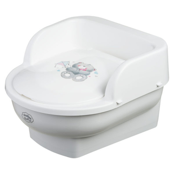 Горщик-стільчик Maltex Bears, білий (1957_60) - Pampik