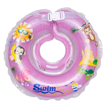 Круг для купання SwimBee, бузковий (1111-SB-01) - Pampik