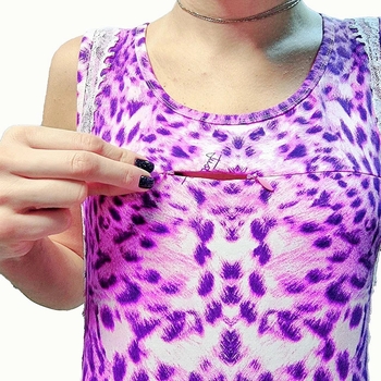 Домашній костюм New Life для годування, р.42, фіолетовий (098/31867) - Pampik - 7