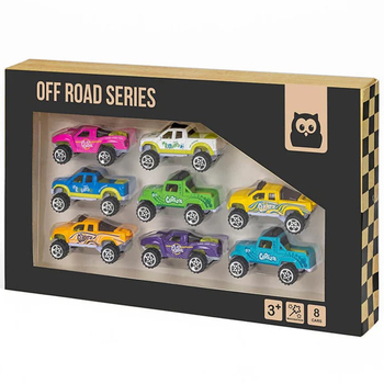 Ігровий набір машин Eurekakids, 8 шт. (69182513/36774) - Pampik