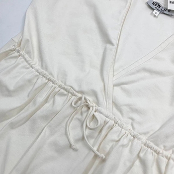 Нічна сорочка New Life з мереживом, р.S, молочний (044/16876) - Pampik - 7