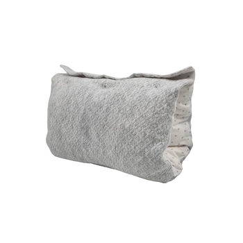 Двусторонняя подушка-рукав для мамы и малыша 2 в 1 New Life expert, 48х30 см, серый с белым (007/37120) - Pampik