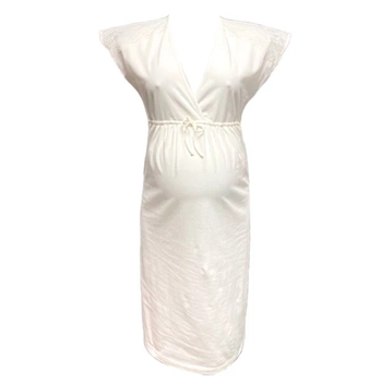 Нічна сорочка New Life з мереживом, р.S, молочний (044/16876) - Pampik