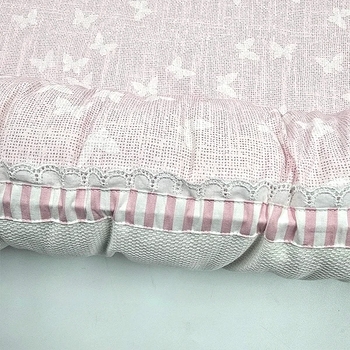 Позиціонер-кокон New Life expert, 82х48х13 см, рожевий з молочним (877+868/38128) - Pampik - 7