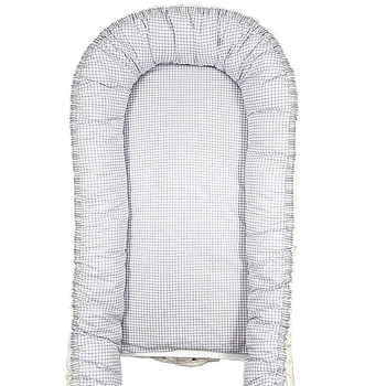 Позиціонер-кокон New Life expert, 82х48х13 см, блакитний з молочним (851+868/38131) - Pampik - 2