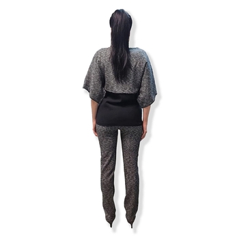 Лосини New Life, р.44, чорний меланж (702/22606) - Pampik - 4