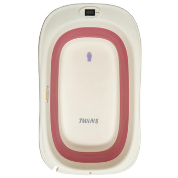 Ванночка Twins Aqua, складана, 81 см, рожевий (7769) - Pampik - 2