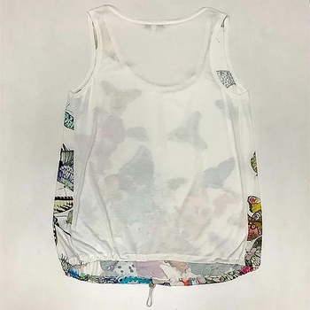 Майка New Life Бабочка с затяжкой по низу, р.44, разноцветный (080/20662) - Pampik - 5