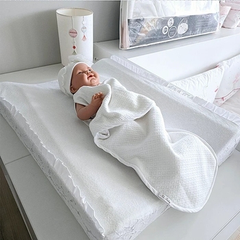 Пелюшка-конверт New Life expert, 0-3 міс., 58х72 см, молочний (008/31418) - Pampik - 5