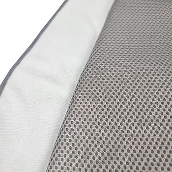 Позиціонер-кокон New Life expert Котик Air+Memory, 65х43х10 см, біло-сірий (0000/37079) - Pampik - 8