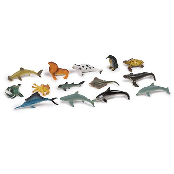 Игровой набор Eurekakids Морские обитатели, 14 шт. (998005/32827) - Pampik