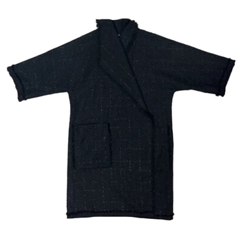 Демісезонне пальто New Life, р. 46-48, чорний (457/13982) - Pampik