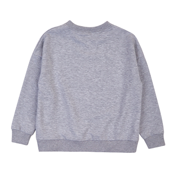 Свитшот Garnamama Basic Sweatshirt 2-х нить 134 Серый (947293.1303602) - Pampik - 6
