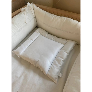 Подушка плоская гипоаллергенная New Life expert, 40х35 см, белый (0000/34224) - Pampik - 6