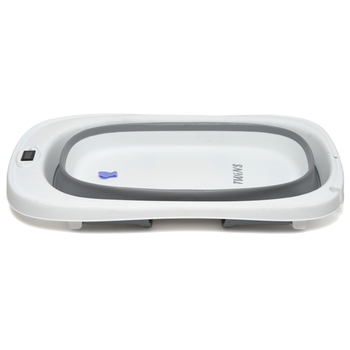 Ванночка Twins Aqua, складана, 81 см, сірий (7767) - Pampik - 4