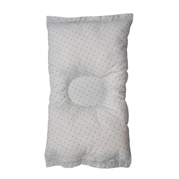 Двусторонняя подушка-рукав для мамы и малыша 2 в 1 New Life expert, 48х30 см, серый с белым (007/37120) - Pampik - 4