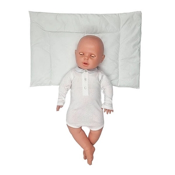 Подушка плоская гипоаллергенная New Life expert, 40х60 см, белый (0000/34156) - Pampik - 6