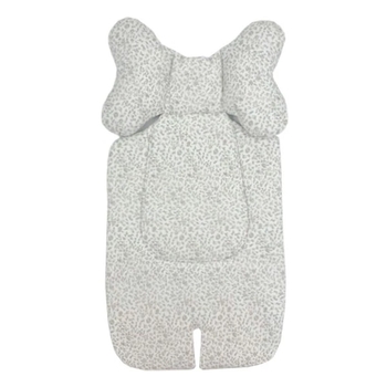 Набір New Life expert: універсальний матрацик, 62х33 см + двосторонній плед, 73х73 см, біло-бежевий (879+842/34175) - Pampik