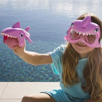 Маска для плавания Eurekakids, 5+, розовый (1799003/33956) - Pampik - 3