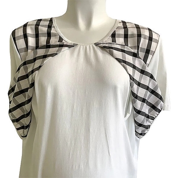 Ночная рубашка для кормления New Life, р.L/XL, клеточкаа (343/13623) - Pampik - 5