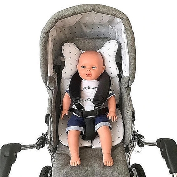 Универсальный матрасик в коляску New Life expert, 62х33 см, серый (881/34406) - Pampik - 6