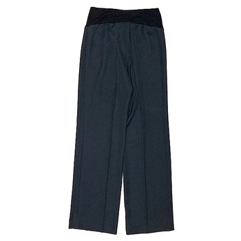 Штани New Life з трикотажною вставкою, р.50, чорний (417/6828) - Pampik - 2