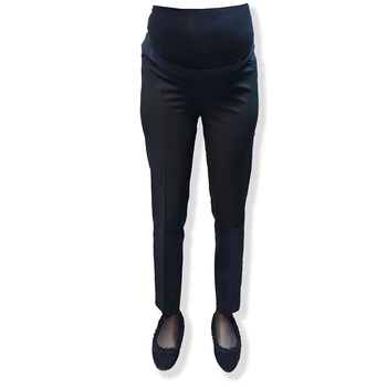 Брюки New Life LV с трикотажной вставкой, комбинированные, р.42, черно-синий (495/19224) - Pampik - 7