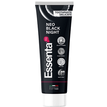Зубна паста Essenta PRO Neo Black Night, 75 мл - Pampik - 2