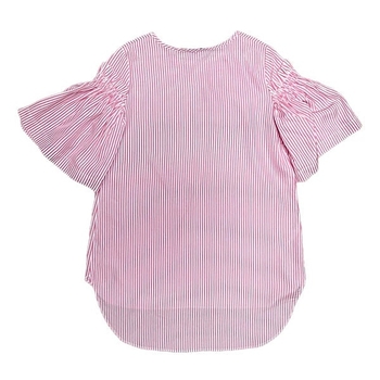 Туника New Life с рукавом со сборкой, р.44, бело-розовый (313/26992) - Pampik - 2