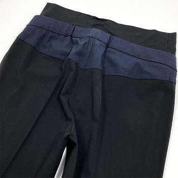 Брюки New Life LV с трикотажной вставкой, комбинированные, р.42, черно-синий (495/19224) - Pampik - 4