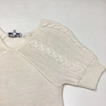 В'язана сукня New Life, р.46, молочний (6660) - Pampik - 4